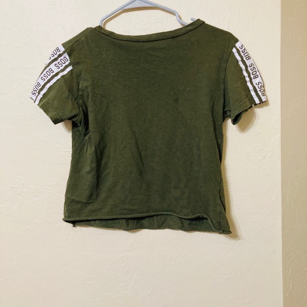 Boss crop top
